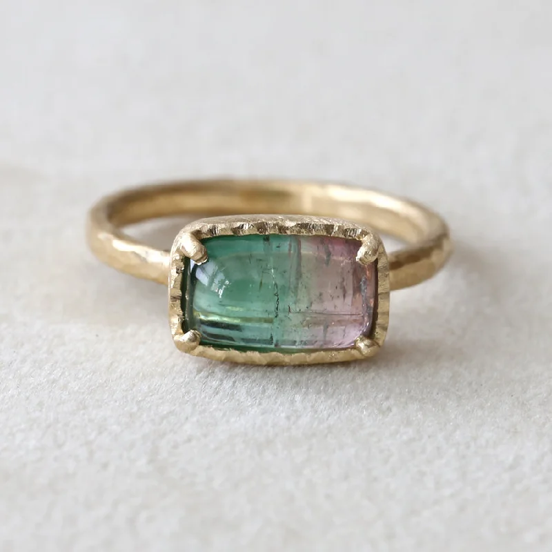 2.88ct Watermelon Tourmaline Ring