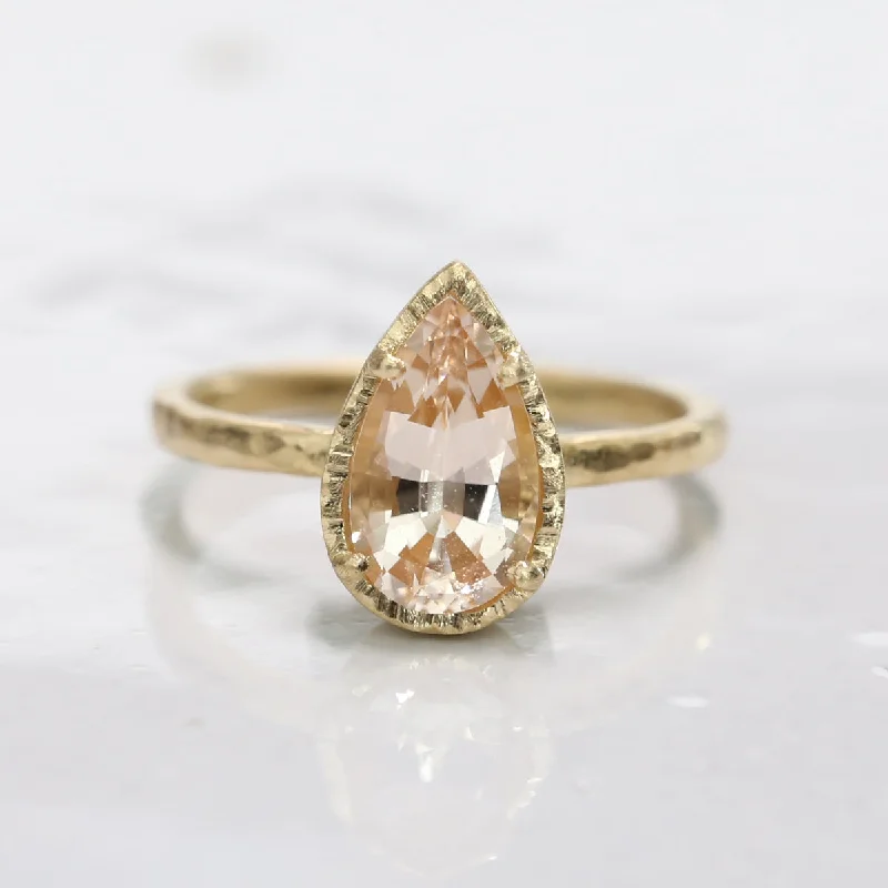 1.48ct Morganite ring