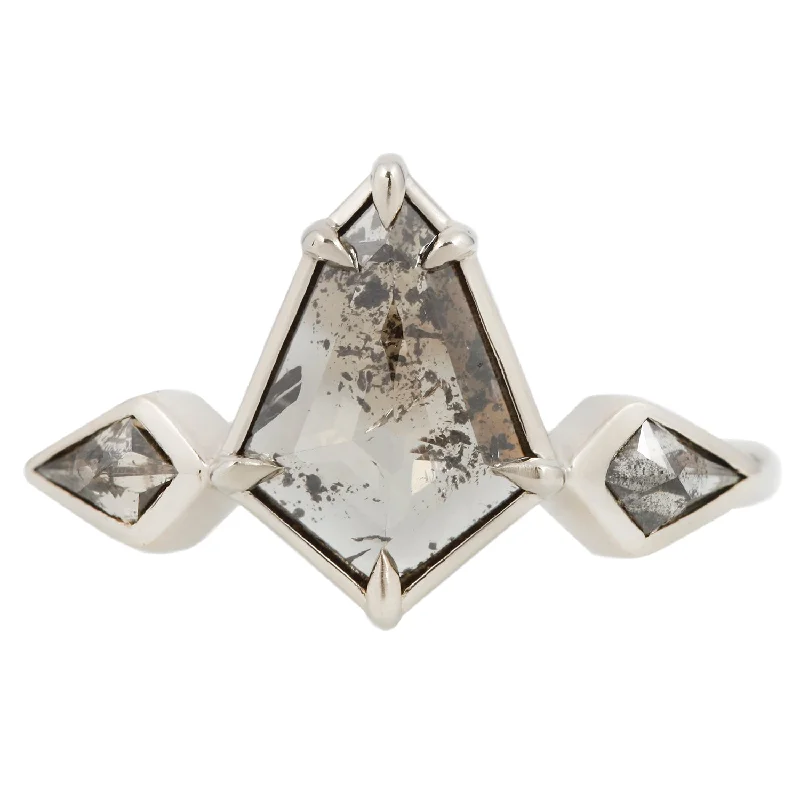 Space Goddess Diamond Ring