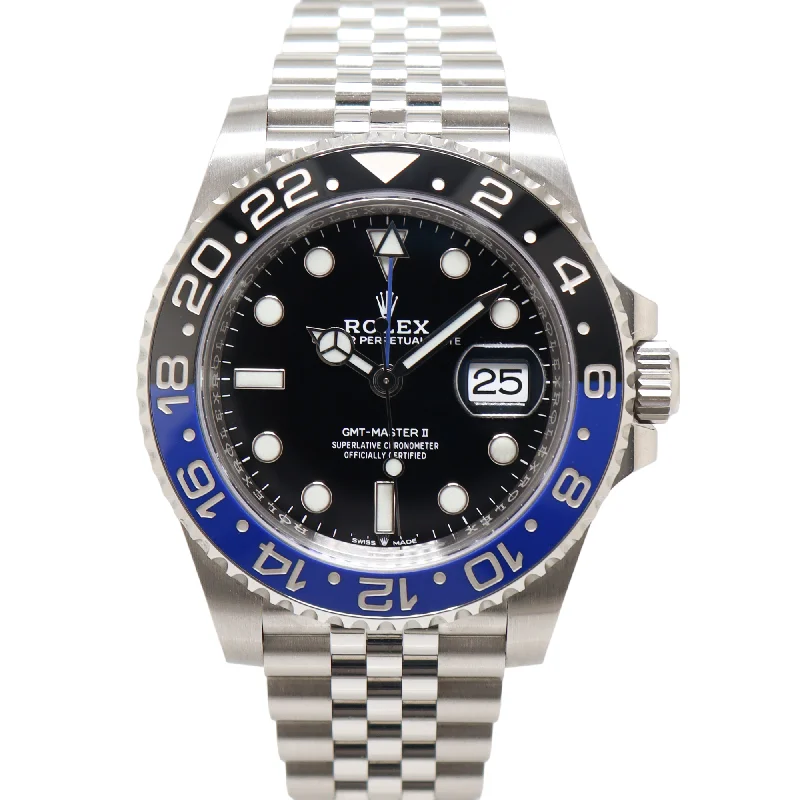 Classic Digital Watch for Women-Rolex GMT-Master II 40mm Black Dial Watch Ref# 12671BLNR