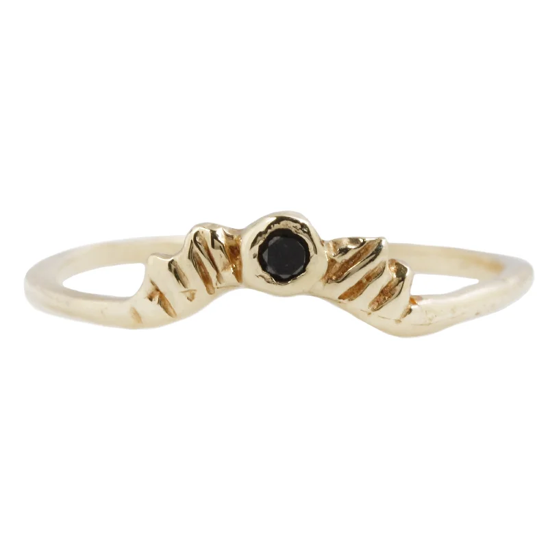 Black Diamond Radiance Ring