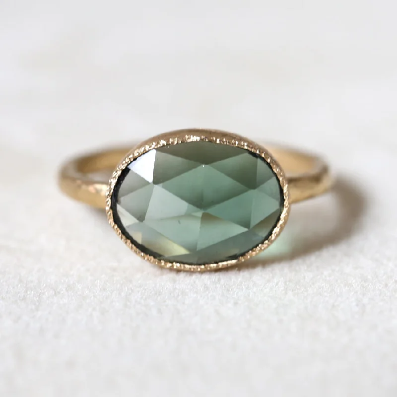 2.82ct Green Tourmaline Ring