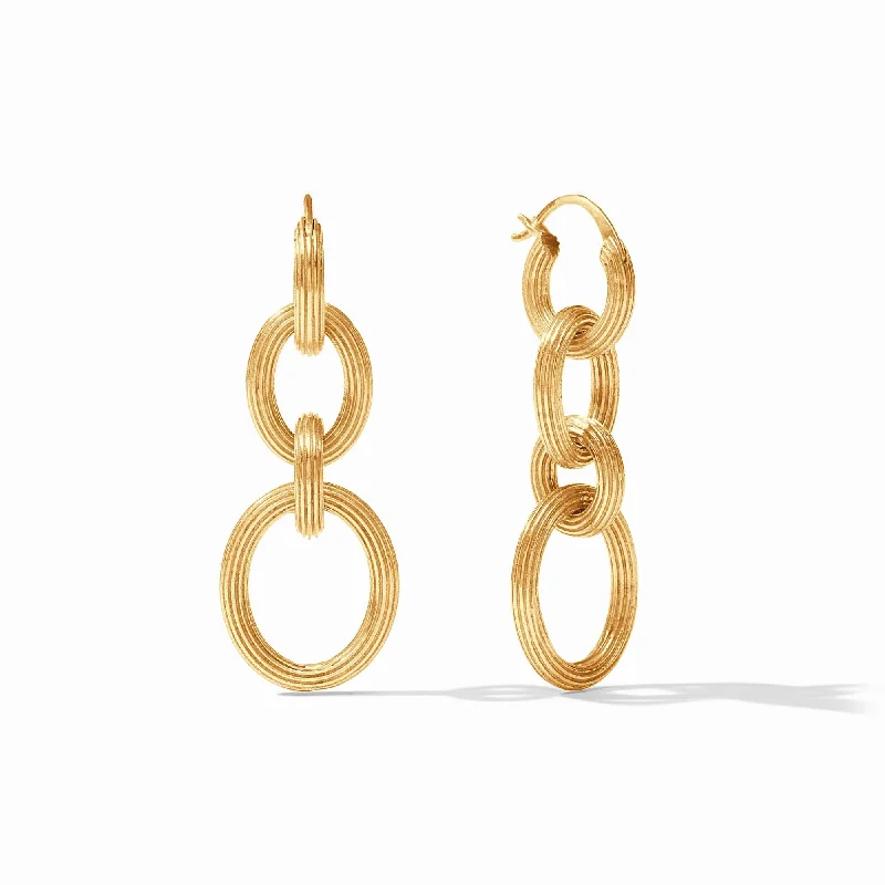 Modern Drop Earrings-Sanibel 3-in-1 Earring