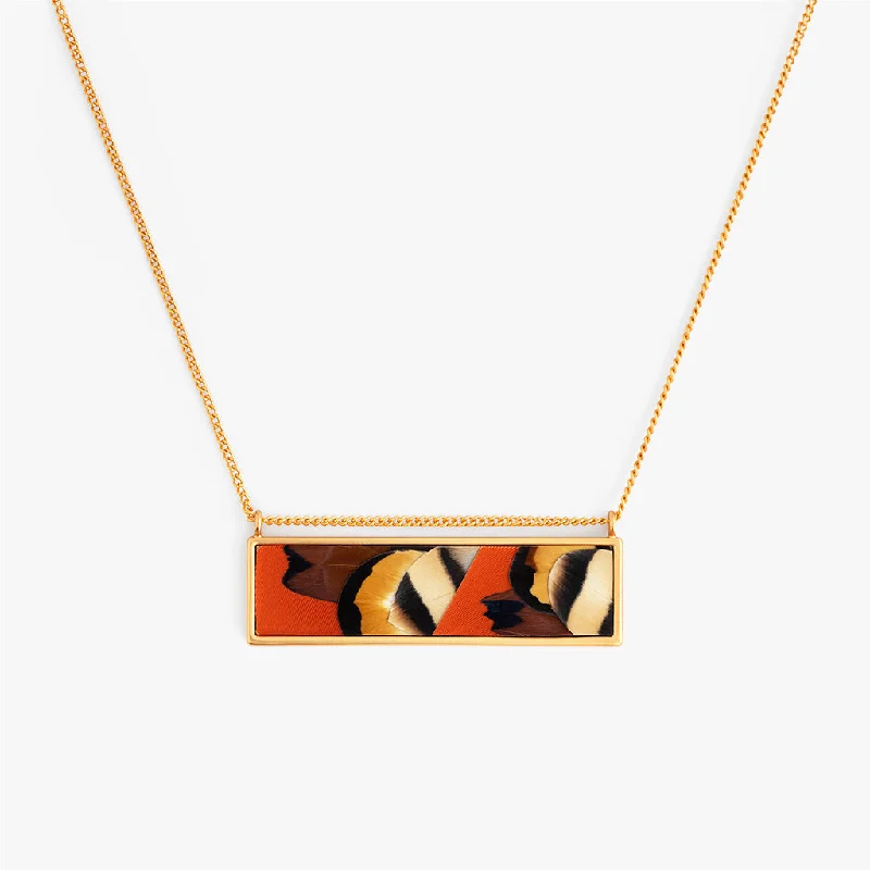 Gold Bar Necklace-Jackson Bar Necklace