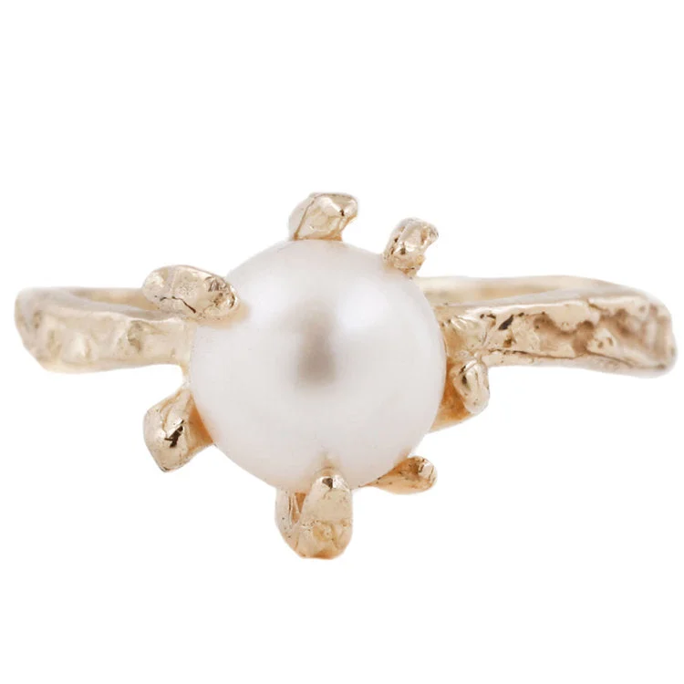 White Pearl Ring