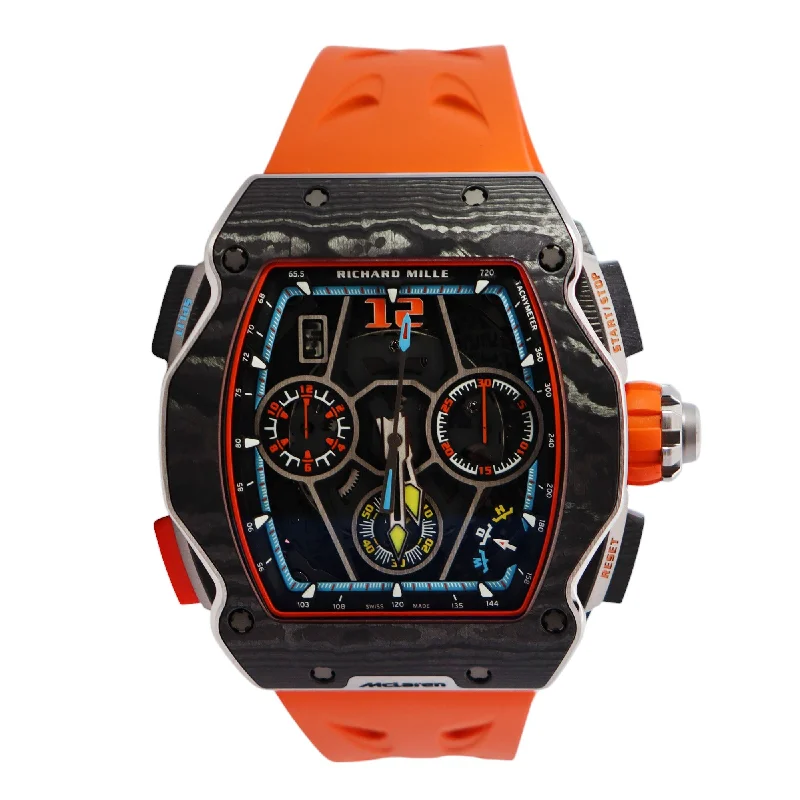 Waterproof Sports Watch-Richard Mille RM65-01 44mm Openwork Dial Watch Ref# RM65-01