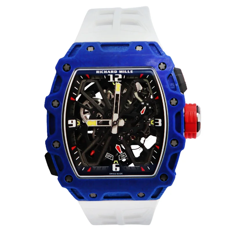 Smart Watch for Fitness-Richard Mille RM35-03 42mm Skeleton Dial Watch Ref# RM35-03