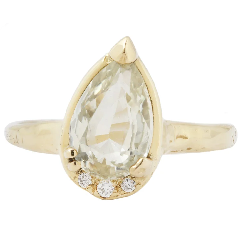 Enchanted Yellow Sapphire Ring