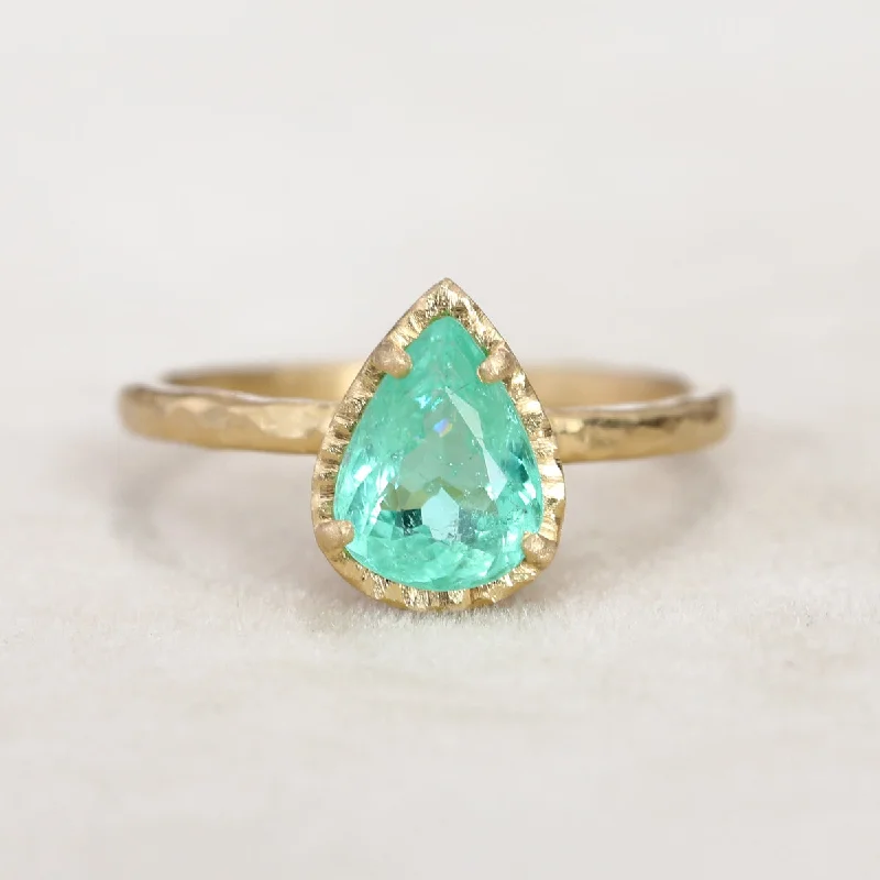 1.23ct Paraiba Tourmaline Ring