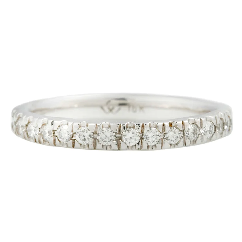 White Diamond Eternity Band