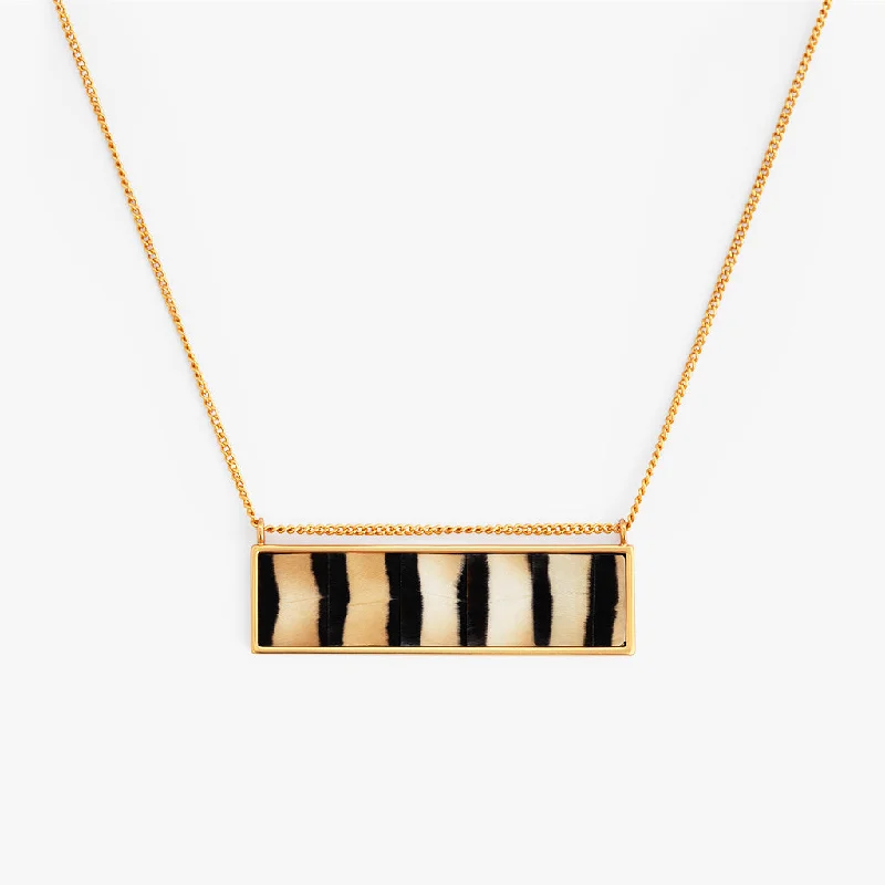 Dainty Gold Necklace-Casper Bar Necklace