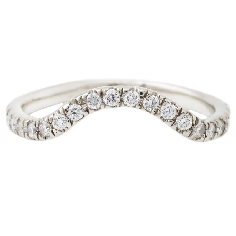 White Diamond Nesting Band