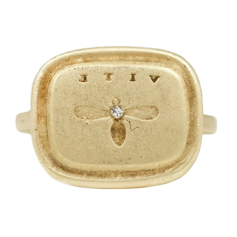 Vite Gold Bee Ring