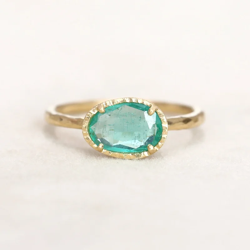 0.68ct Emerald  Ring