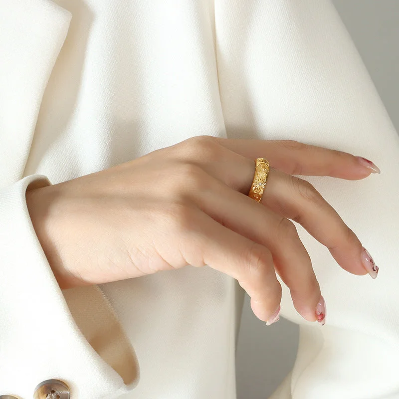 A411-Gold Ring