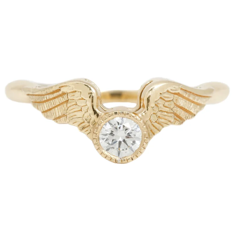 Flying Diamond Ring