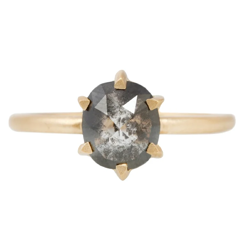 Dark Shimmer Diamond Hera Solitaire