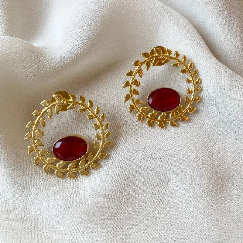 Vintage Pearl Earrings-Kalasha Earrings