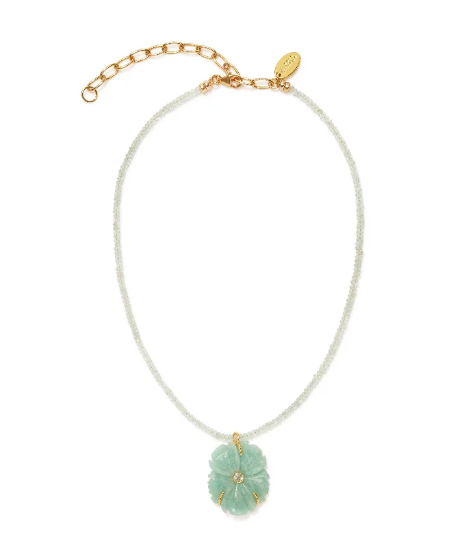 Beautiful Pearl Necklace-New Bloom Necklace in Sea Foam