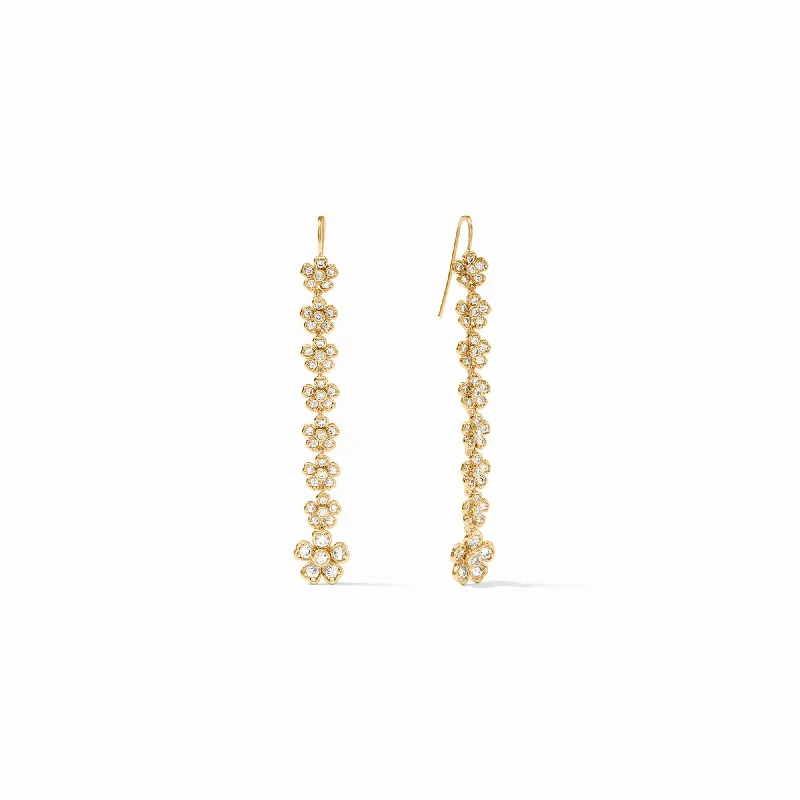 Luxury Pearl Earrings-Laurel Tier Earring