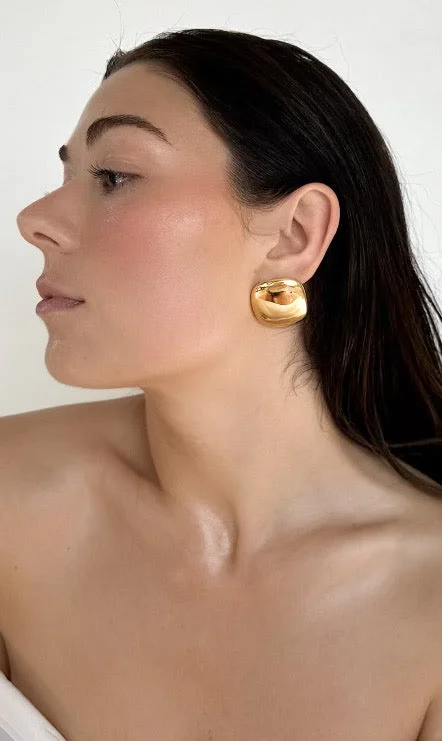 Luxury Designer Earrings-Lulu Smooth Earrings