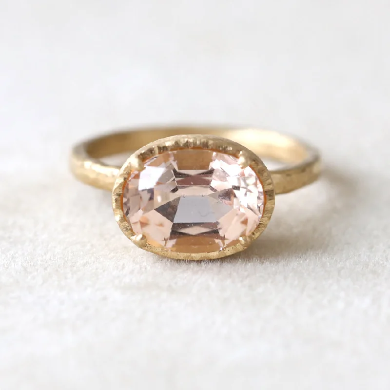 2.83ct Morganite Ring